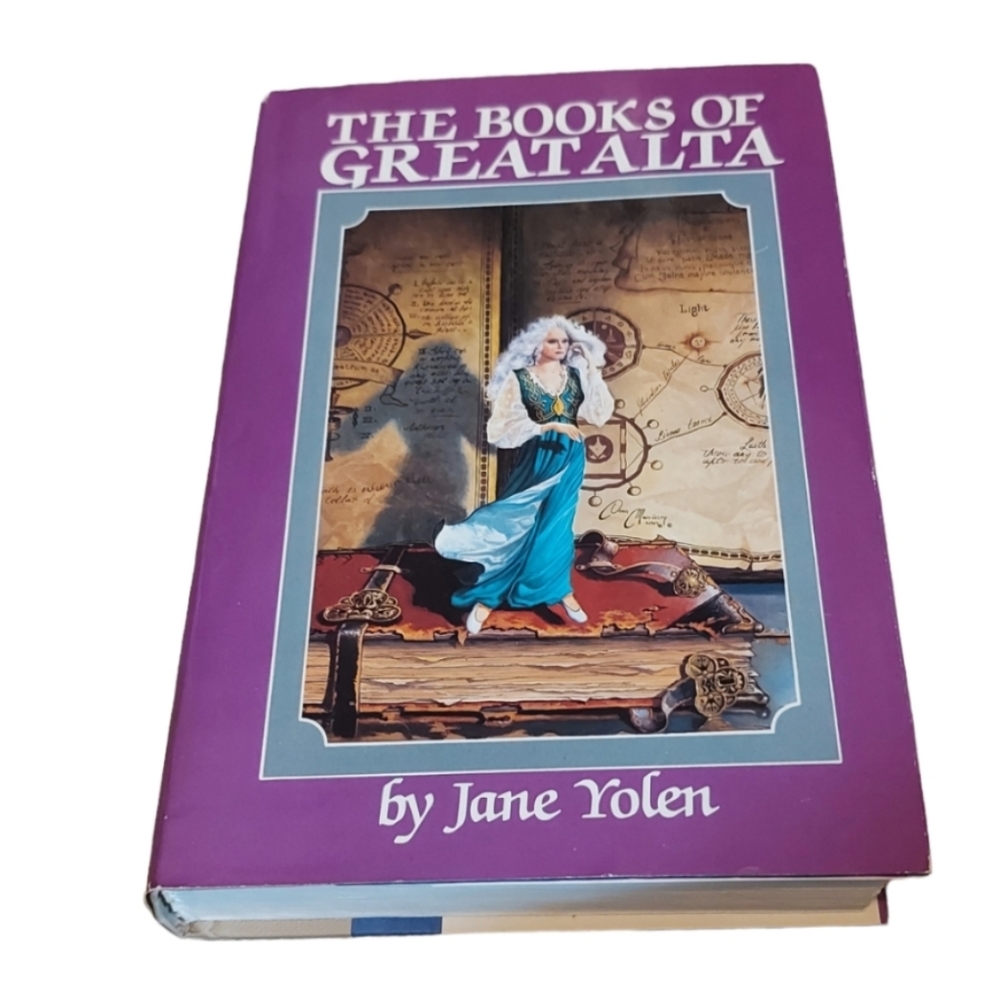 Vintage Hardcover Book- The Book of Great Alta by Joan Yolen